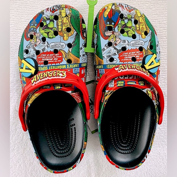 Disney Parks Marvel Avengers Crocs Classic Clog (Men 6/Women 8) - Picture 6 of 10
